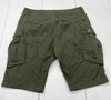 G-Star Raw Green Rovic Loose 1/2 Cargo Shorts Mens Size 36