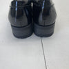 Old Navy Black Faux Leather Chunky Heel Loafers Women’s Size 9 New