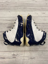 Nike 302370-145 Air Jordan 9 Retro UNC White University Pearl Blue Size 9*