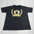 Vintage E Pioneers Black Short Sleeve Graphic T Shirt Mens XL