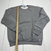 Russell Athletic Gray Fleece Dripower Sweatshirt Mens Size Large