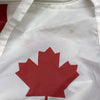 Vintage Red White Canada Barrel Lightweight Nylon Duffle Bag
