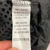 Monoreno Boutique Gray Long Sleeve Layer Net T-Shirt Women Size L NEW
