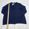 Maurices Navy Blue Button Down Cardigan Women’s Size 0