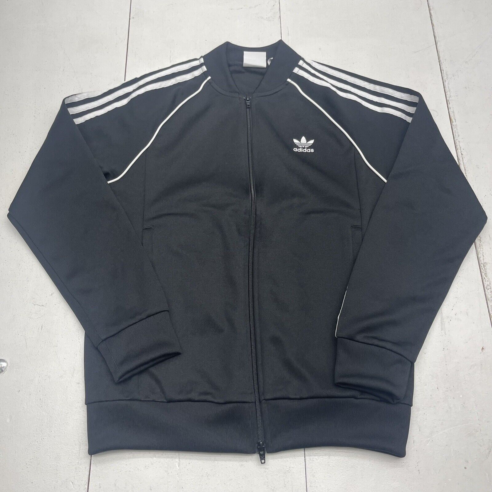 Adidas Black Original Track Jacket Mens Size XL CW1256