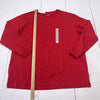 Duluth Red Longtail Relaxed Fit Long Sleeve T Shirt Mens Size XL