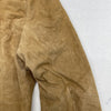 Vintage Apart Tan Suede Star Rope Detail Jacket Missy Size 4