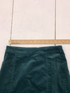 Loft Womens Green Velvet Skirt Size 0P