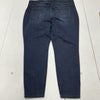 Arula Blue Denim Jeans Elastic Waistband Hi-Rise Skinny Curvy Womens Size 24