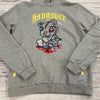 Fifth Loop Gray Graphic Hangover Bear Hoodie Sweatshirt Men Size L