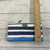 Kate Spade Grant Street Bifold Blue White Grainy Leather Wallet WLRU2123