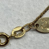 Tessoro Birchwood 925 Gold Tone Plated Chain Necklace Pendant 12 Inch