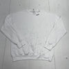 Custom Graphic Wifey White Long Sleeve Fleece Pullover Sweater Women’s Medium