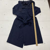 Shein Navy Blue Long Sleeve Tie Dress Women’s Size Small NEW