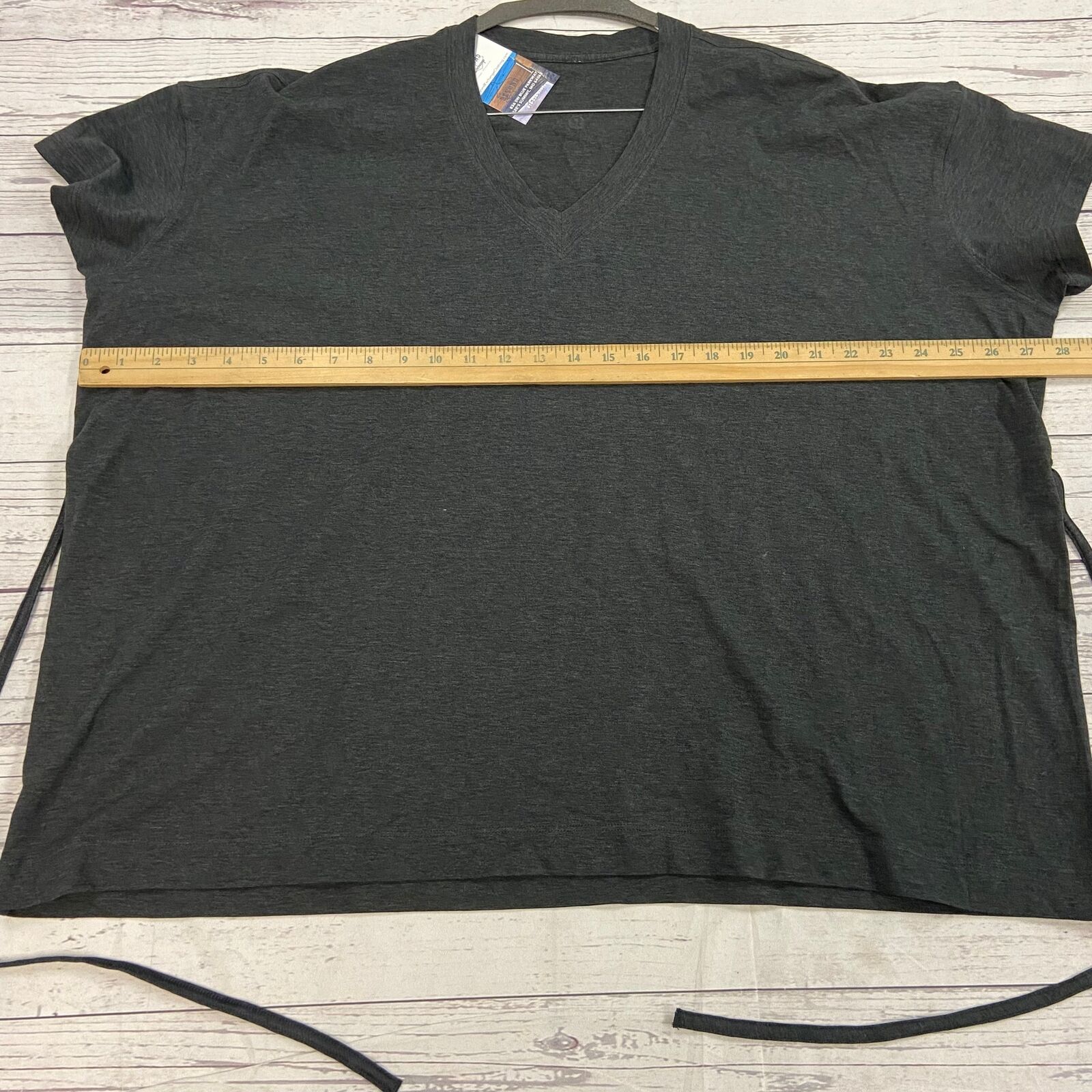 LuLuLemon Gray Sleeveless Athletic Tie-Back Shirt Women Size L - beyond  exchange