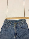 Rococo Womens Blue Denim Baggy Wide Leg Jeans Size Small