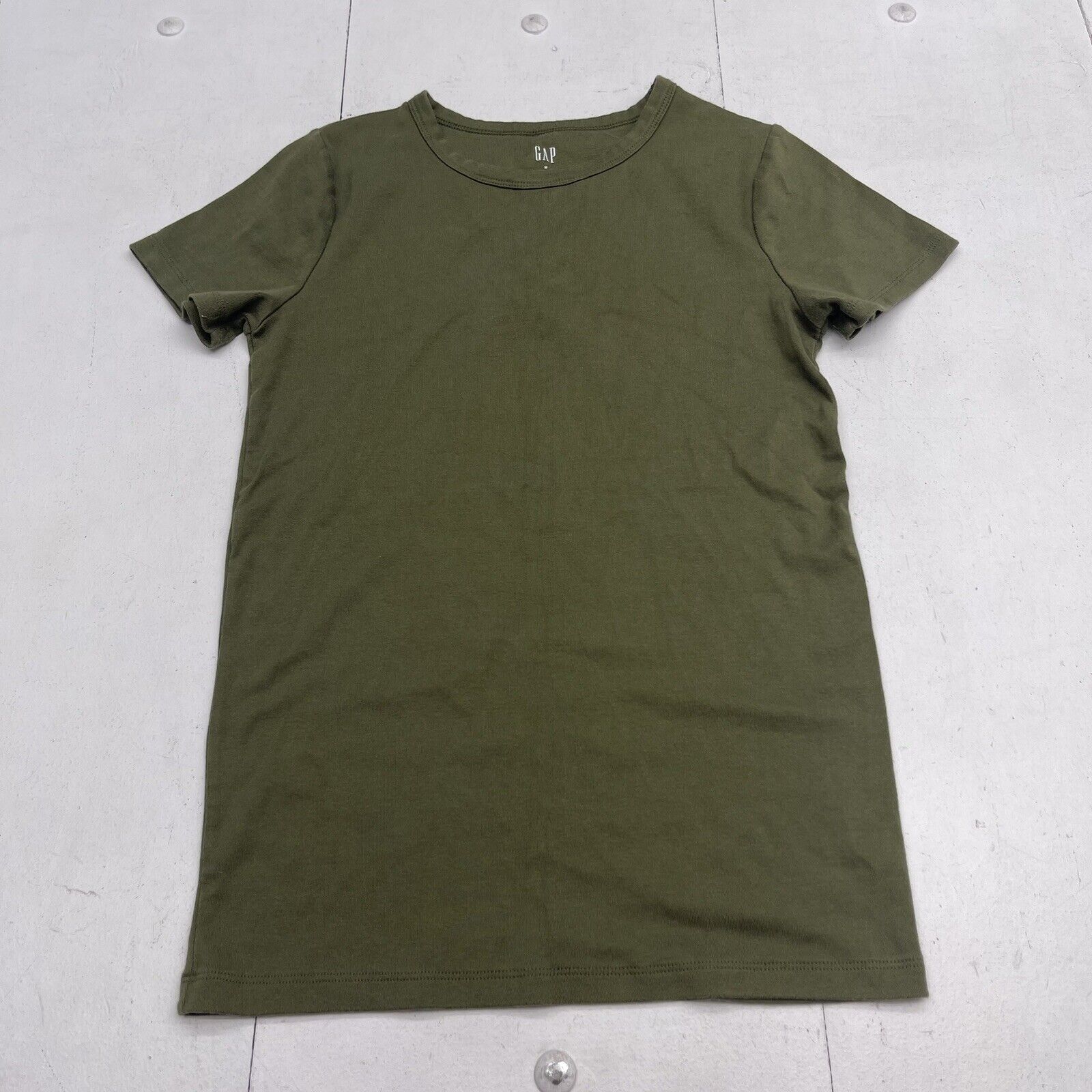 Gap Green Modern Short Sleeve Tee Shirt Women’s Size Medium