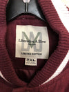 LAB Liberation A Bleu Limited Edition Men Jacket Size 2XL XXL Maroon Wool Blend