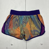 Nike Dri-Fit Multicolored Shorts Lightweight Waist Ties Girls Size Medium
