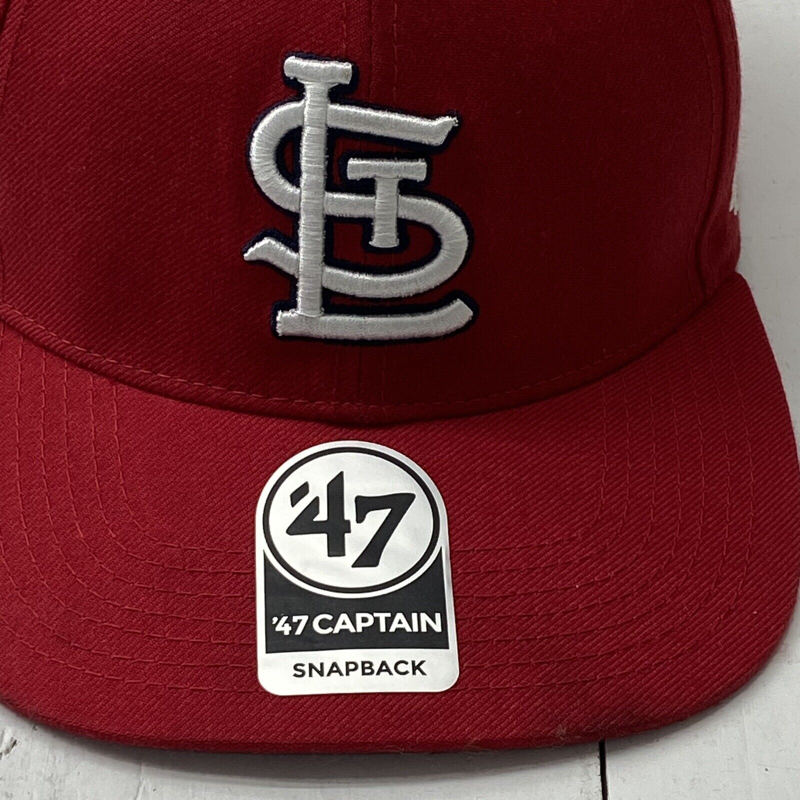 47 Brand Captain St Louis Cardinals MLB Red Adjustable Hat Adult One S -  beyond exchange