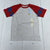 Cat & Jack White & Red Short Sleeve T-Shirt Boys Size Medium NEW