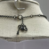 Fossil Gem Beaded  Cluster Necklace &amp; Bracelet Set