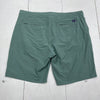 Johnnie O Dawn 2 Dusk Palm Green Hybrid Shorts Mens Size 40