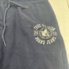 True Religion Navy Blue Logo Jogger Sweatpants Mens Size Medium