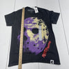 Spencer’s Friday The 13 Black Bloody Disgusting Graphic T Shirt Adults Small New