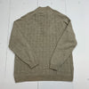Tommy Bahama 1/4 Zip Biege Sweater Mens Size Large