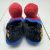 Marvel Spider-Man Blue And Red Elastic Heel Slippers Kids Boys Size 11 - 12