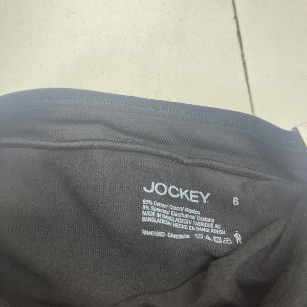 Jockey Black Cotton Stretch Brief Underwear Womens Size Medium New - beyond  exchange