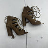ASH Alexa Brown Suede Sudded Lace Up Heels Women’s Size US 7 EU37