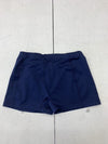 BCG Womens Dark Blue Athletic Compression Shorts Size Small