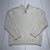 Calvin Klein White Knit 1/4 Zip Long Sleeve Sweater Youth Boys Size Large 14/16