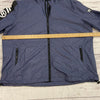 SuperDry Blue Zip Up Hooded Windbreaker Jacket Men Size 3XL Fits Smaller