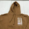 Legends Street Style Do More Dragon Brown Pullover Hoodie Adult Size S NEW