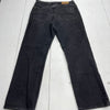 Tommy Hilfiger Black Relaxed Fit Denim Jeans Mens Size 34x32