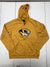 Gen 2 Mens Yellow Missouri Tigers Pullover Hoodie Size Large