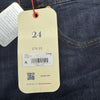 Arula Blue Denim Jeans Elastic Waistband Hi-Rise Skinny Curvy Womens Size 24