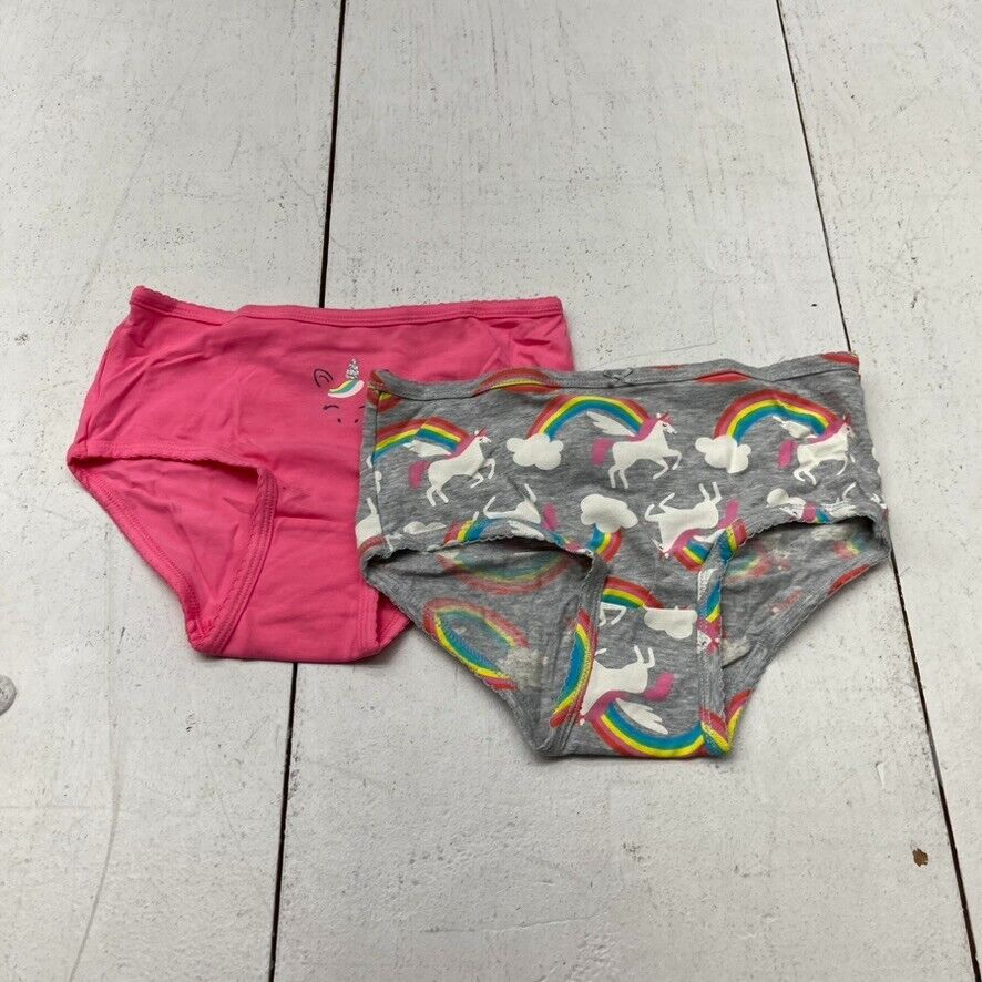 Carter's 2 Pack Unicorn Print Brief Underwear Girls Size 8 NEW