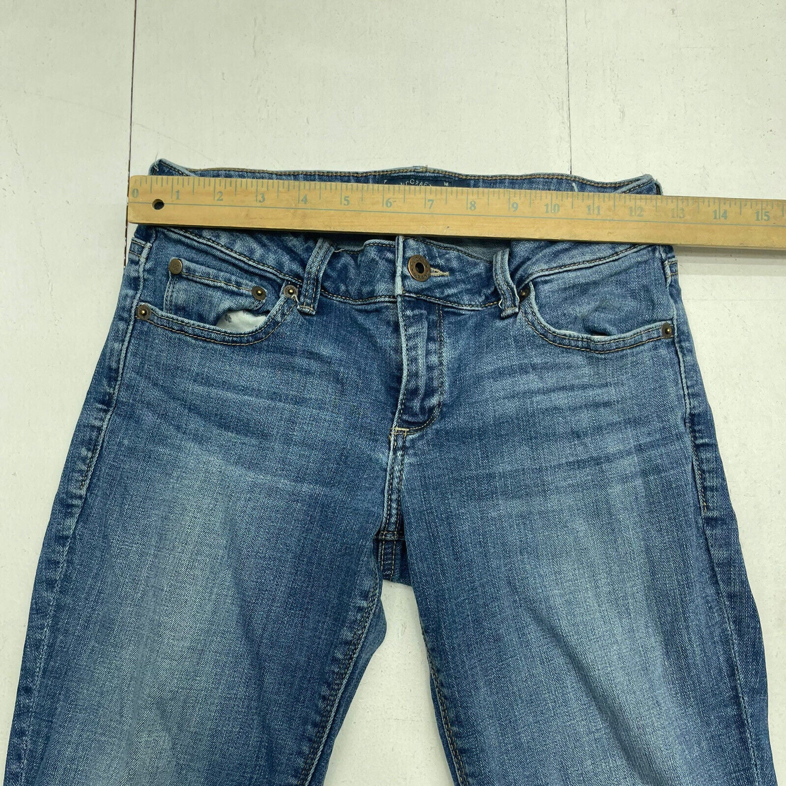 Lucky Brand Blue Denim Lolita Capri Jeans Women's Size 0/25 - beyond  exchange