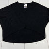 Quinn Boutique Black V-Neck 3/4 Sleeve Knit Cashmere Sweater Women Size M/L