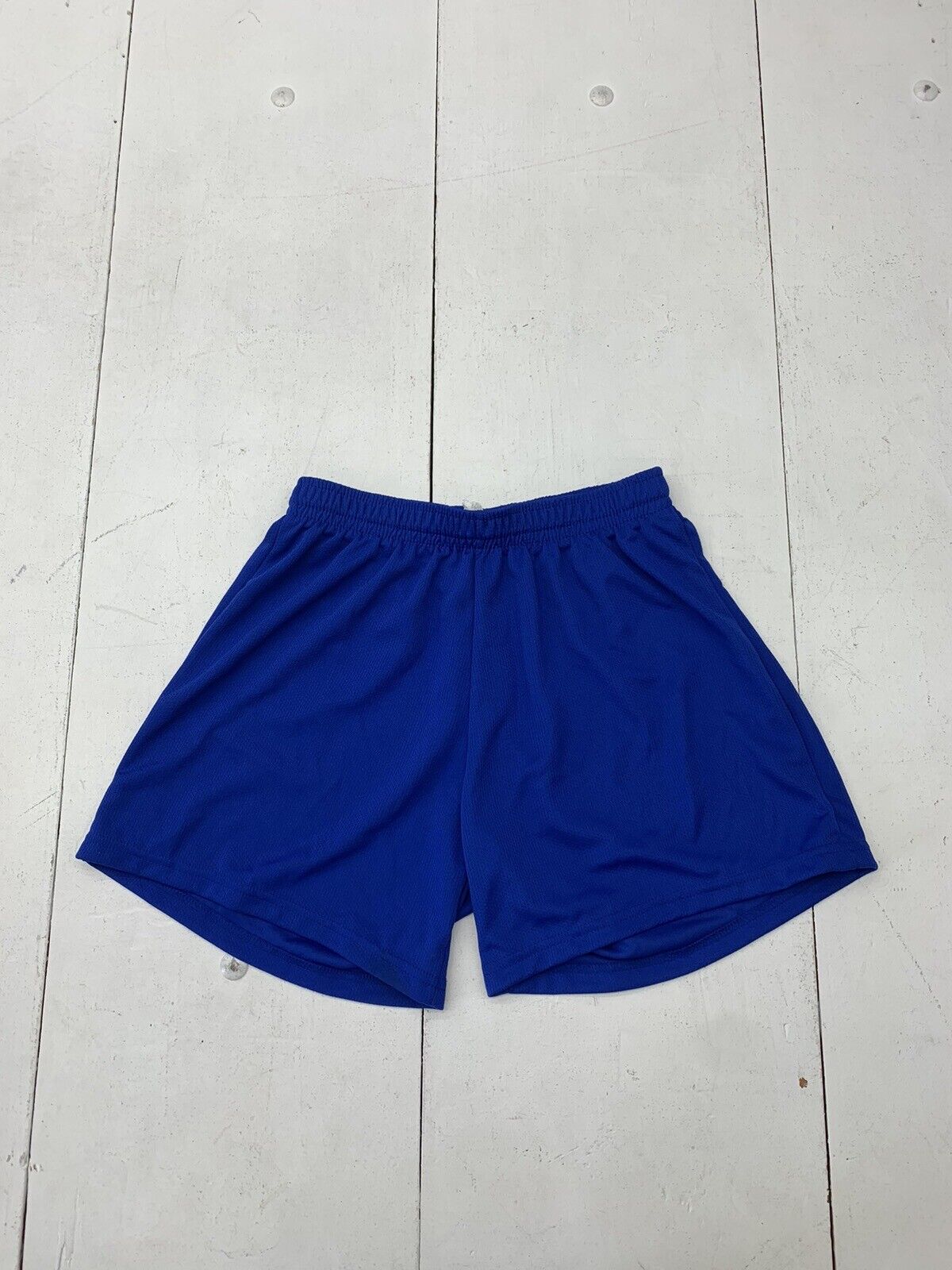 Augusta Sportswear Womens Blue Mesh Athletic Shorts Size Medium