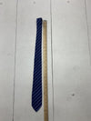 Mens Dark Blue Striped Neck Tie