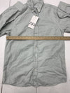 Zara Mens Mint Green Long Sleeve Button Up Shirt Size Medium