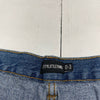 Pretty Little Thing Mid Rise Blue Straight Leg Jeans Women’s Size 12 New
