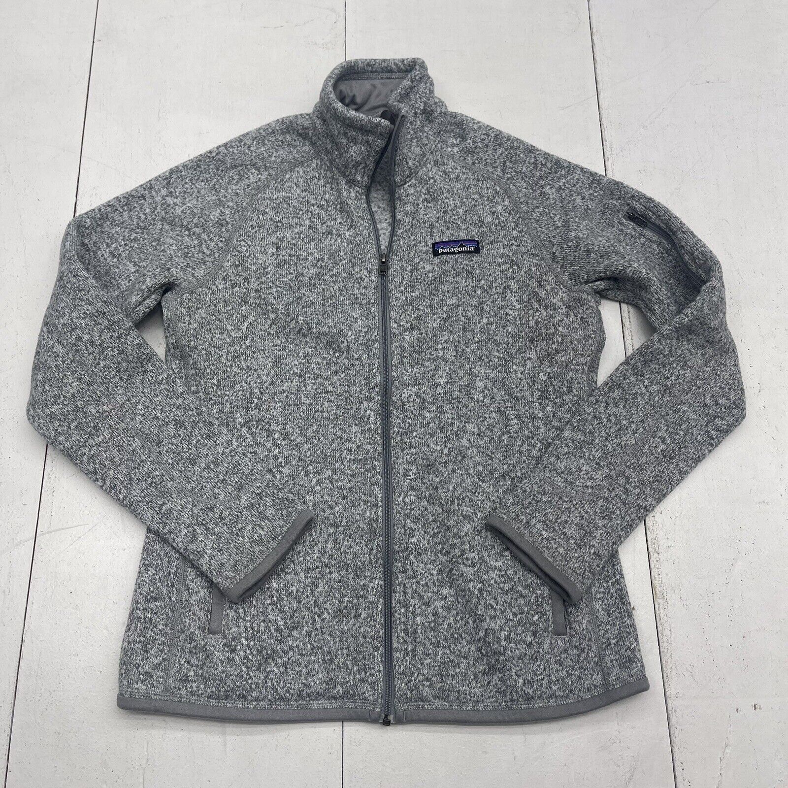 Patagonia Better Sweater Fleece Jacket Grey Womens Size Small