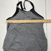 Old Navy Active Grey Tank Top With Black Mesh Women’s Size Small