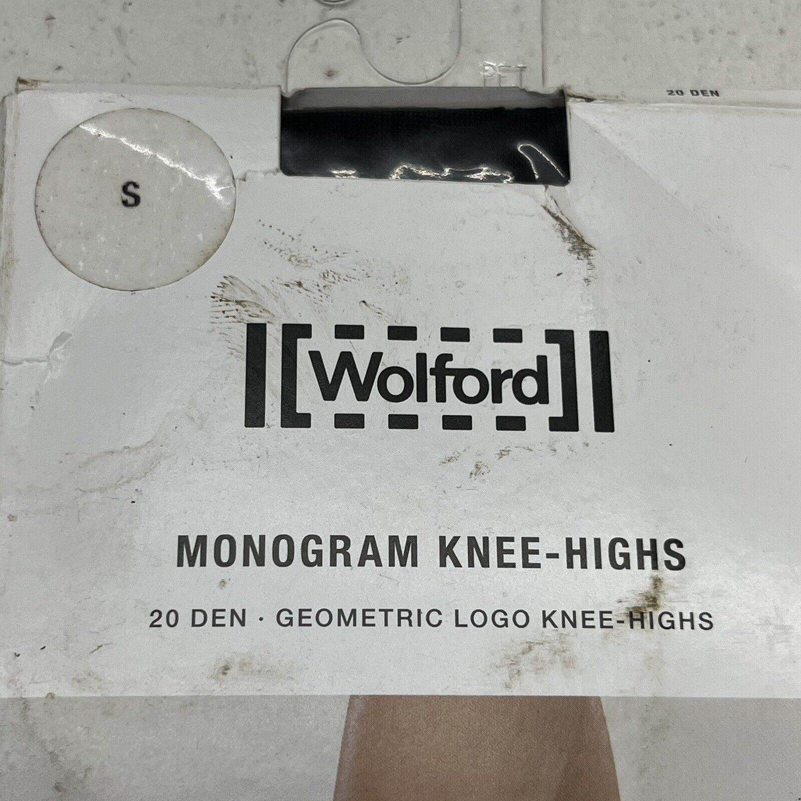 Monogram Knee-Highs